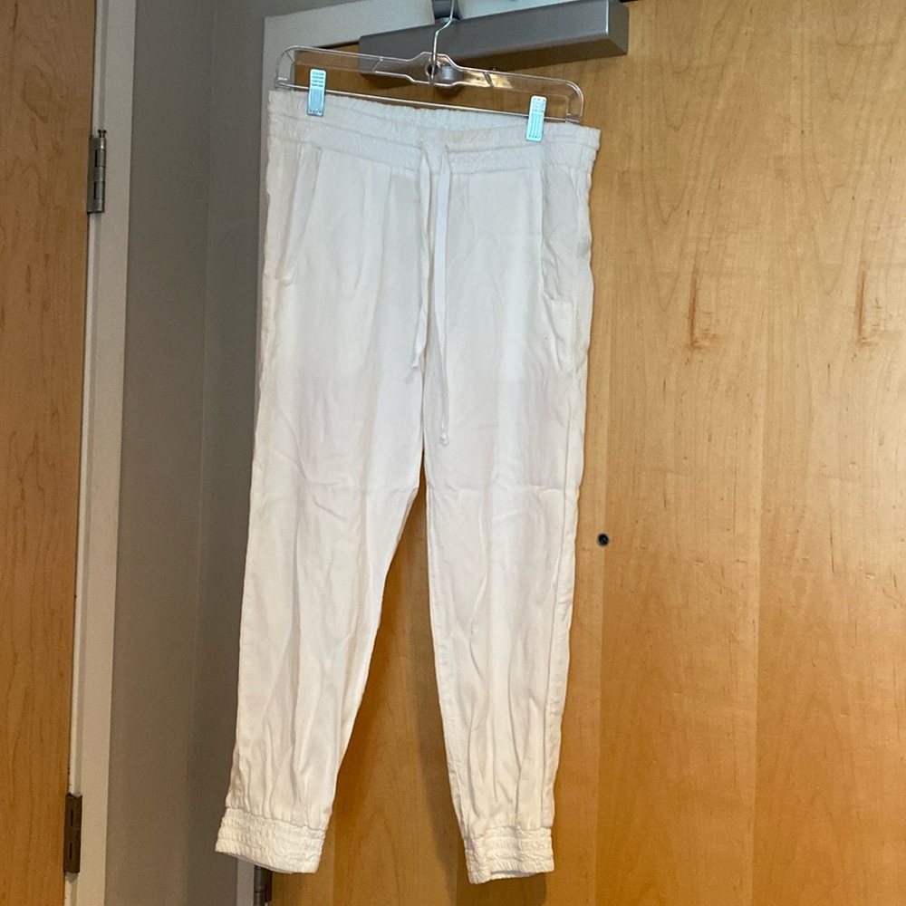 Bella Dahl White Joggers